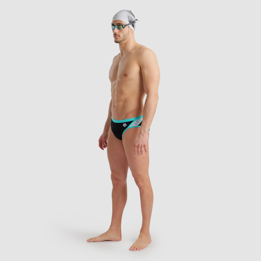 Arena Cobra Core Swipe Mirror Schwimmbrille in BLAU