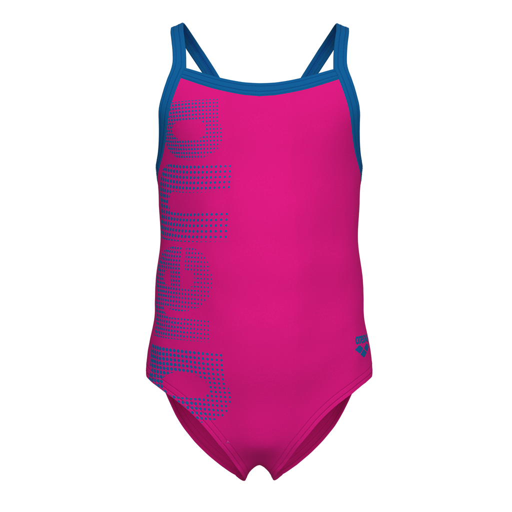 Arena Kids G Arena Logo One Piece Badeanzug in PINK