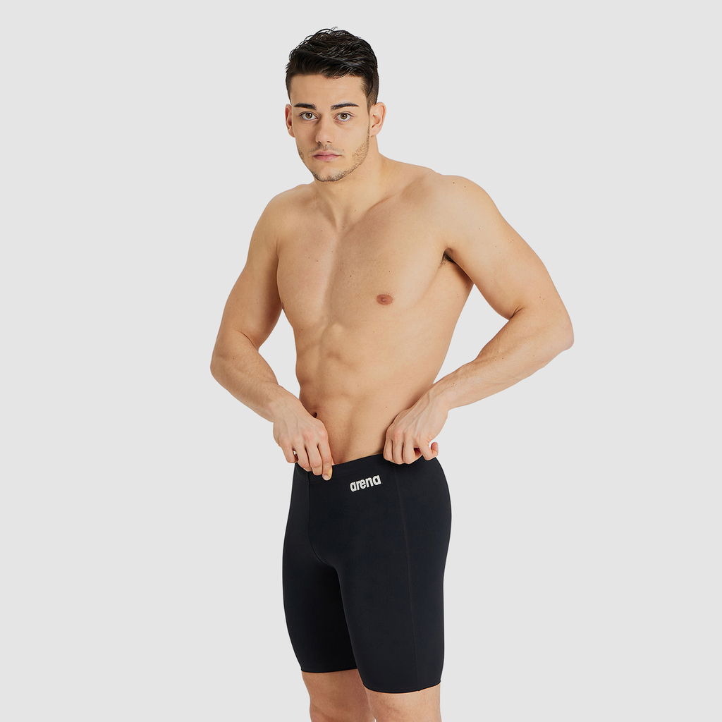 Arena Team Swim Jammer Solid in SCHWARZ