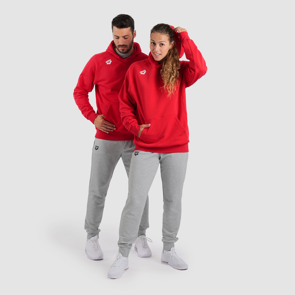 Arena Team Hooded Sweat Panel in ROT