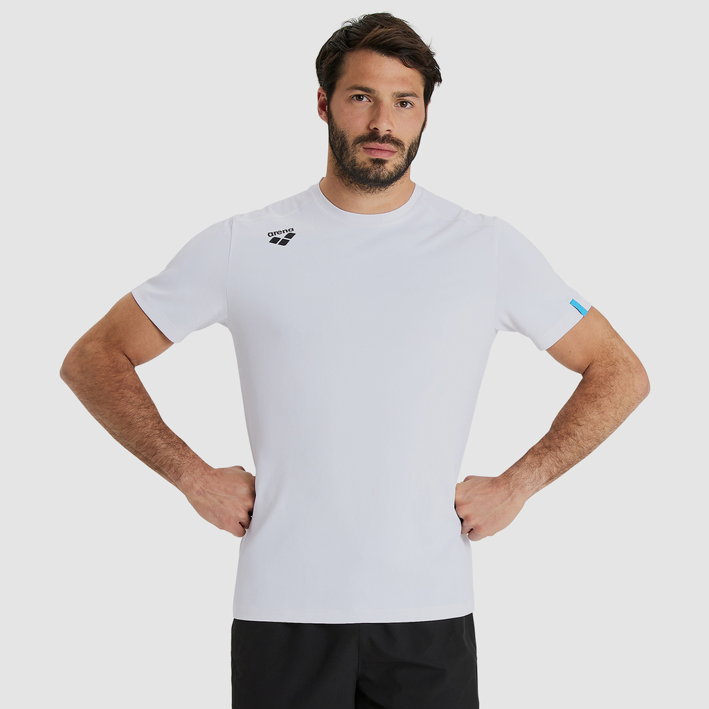 Arena Team T-Shirt Solid in WEISS