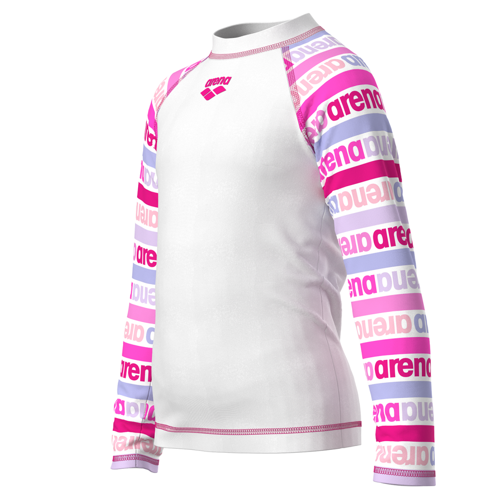 Arena Kids Friends Uv L/S Tee UV Shirt in PINK