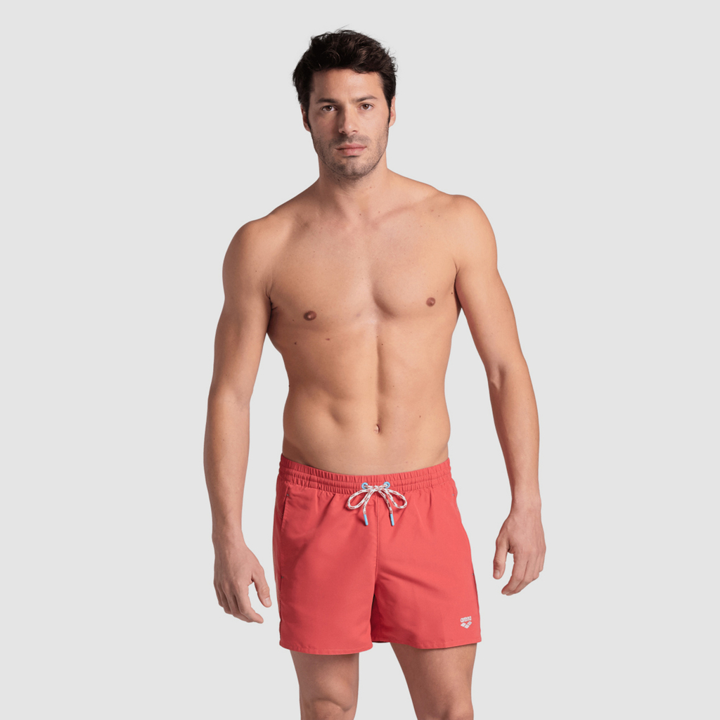 Arena M Arena Pro_File Beach Short Logo Beach Short in ROT
