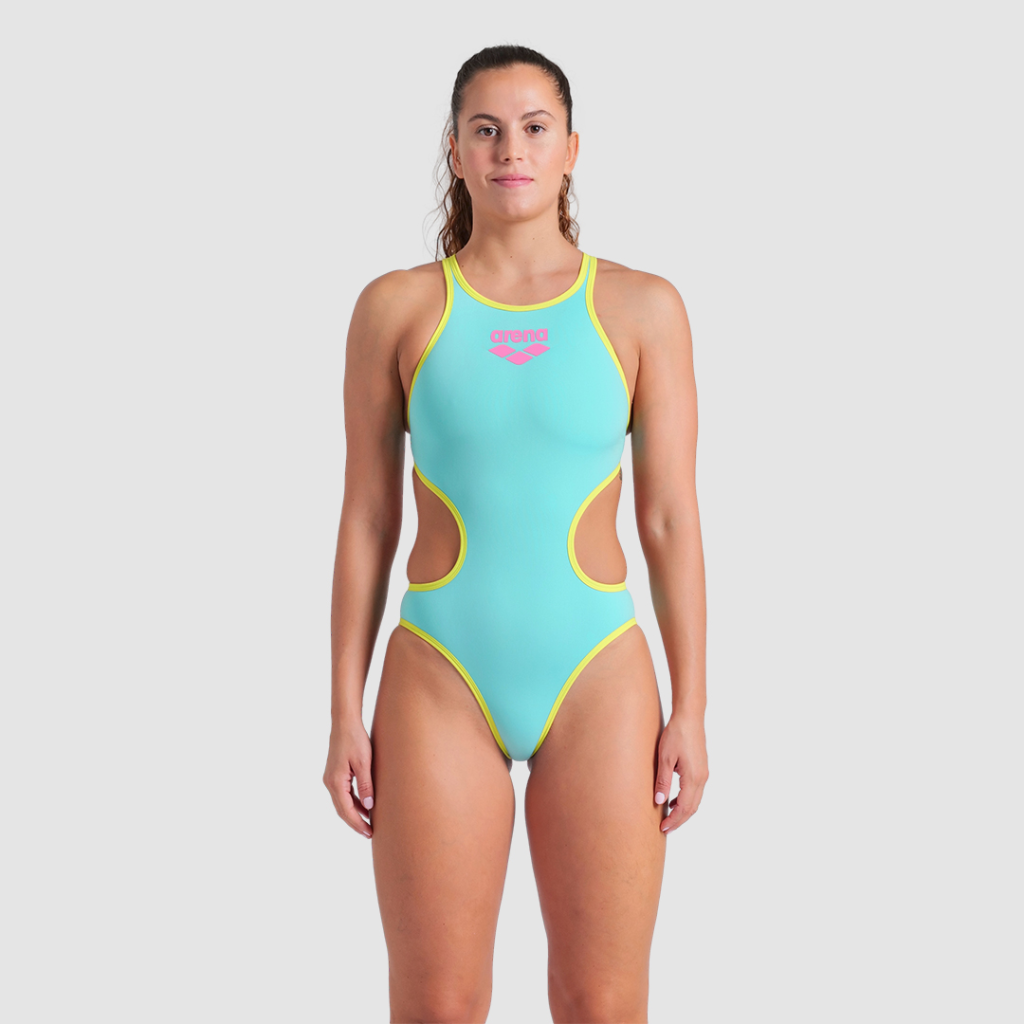 Arena W Arena One Biglogo One Piece Badeanzug in BLAU