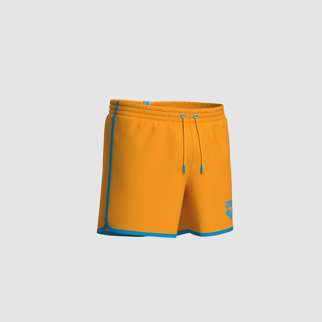 Arena M Arena Big Logo Borders Beach Short in GELB