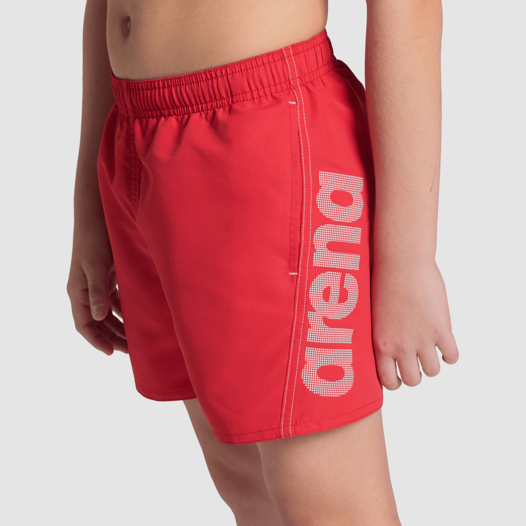 Arena B Fundamentals Arena Logo Jr Boxer R Beach Short in ROT