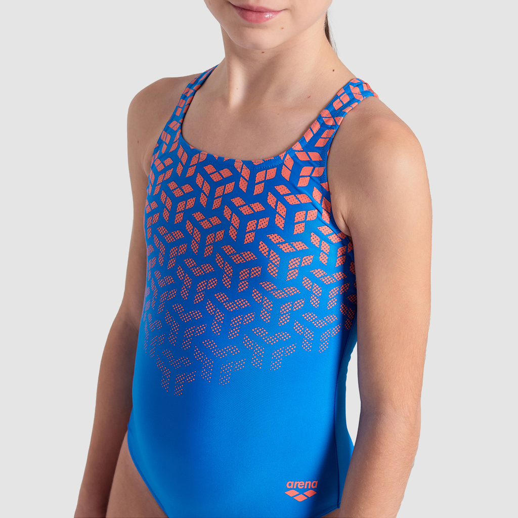 Arena Arena Kikko V Swimsuit Swim Pro Back Badeanzug in BLAU
