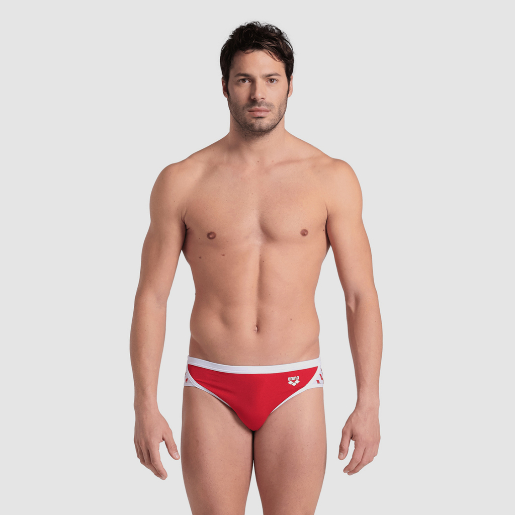 Arena Arena Icons Swim Briefs Solid Swim Slip in ROT