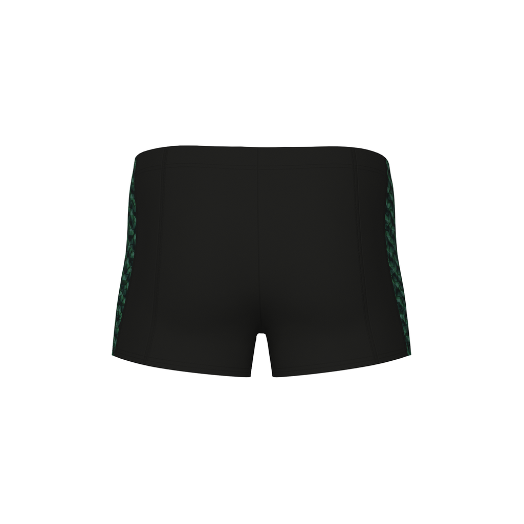 Arena M Arena Monogram Swim Short in SCHWARZ
