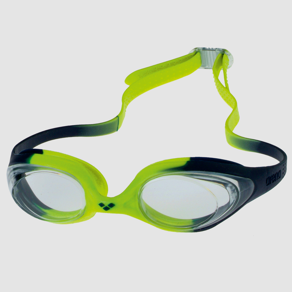 Arena Junior Spider Schwimmbrille in GRÜN