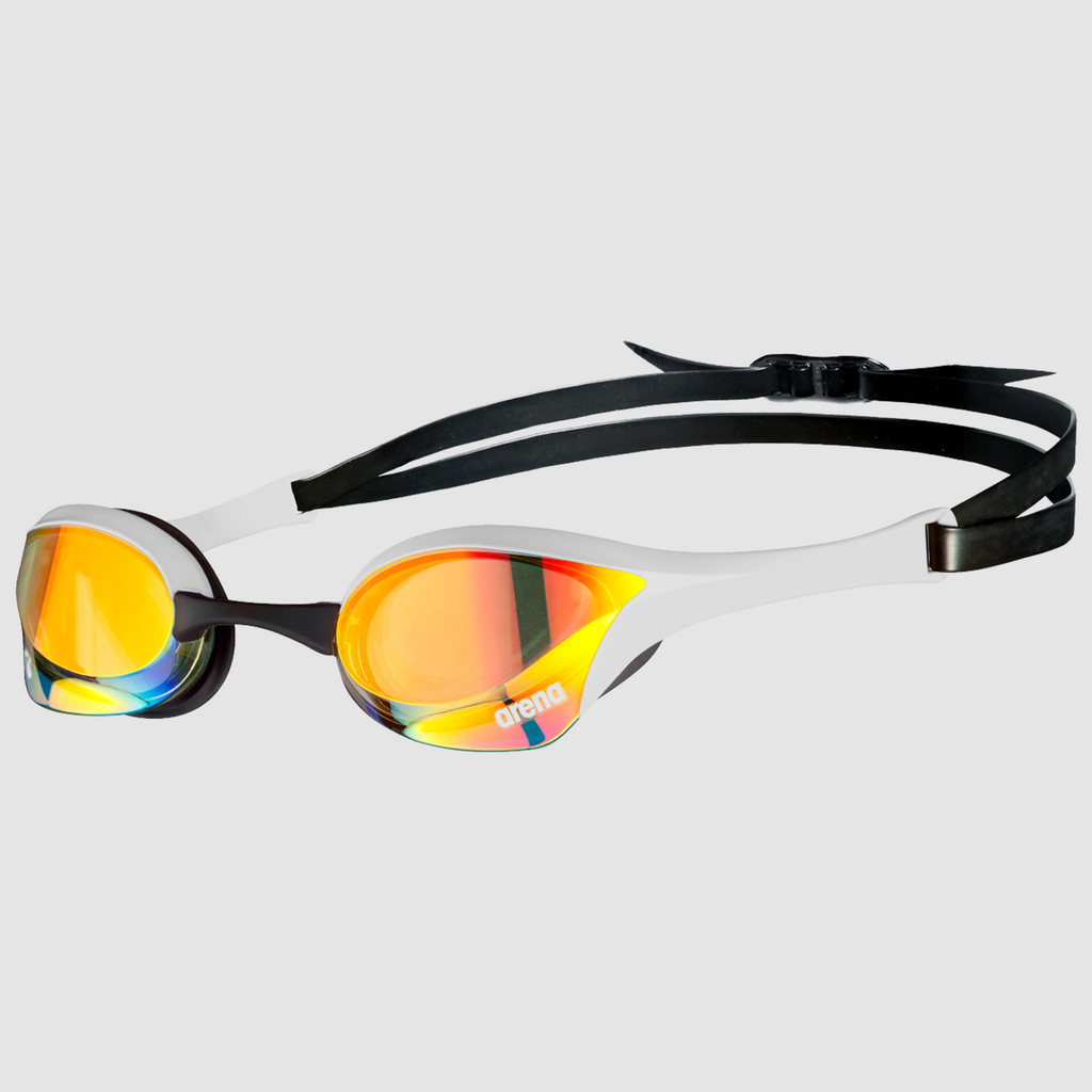 Arena Cobra Ultra Swipe Mirror Schwimmbrille in WEISS