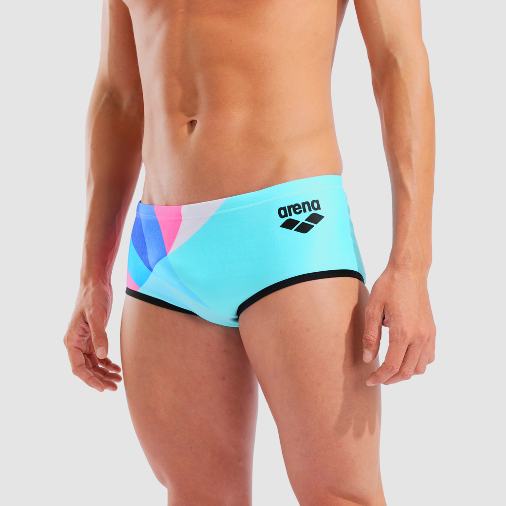 Arena M Arena One Placement Low Waist Short Swim Low Waist Short in MEHRFARBIG