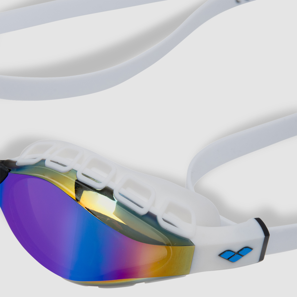 Arena Air Sonic Mirror Wettkampfschwimmbrille in BLAU