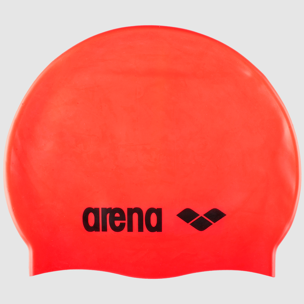 Arena Classic Silicone Cap in ROT