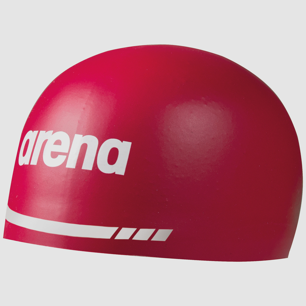 Arena 3D Soft Wettkampfbadekappe in ROT