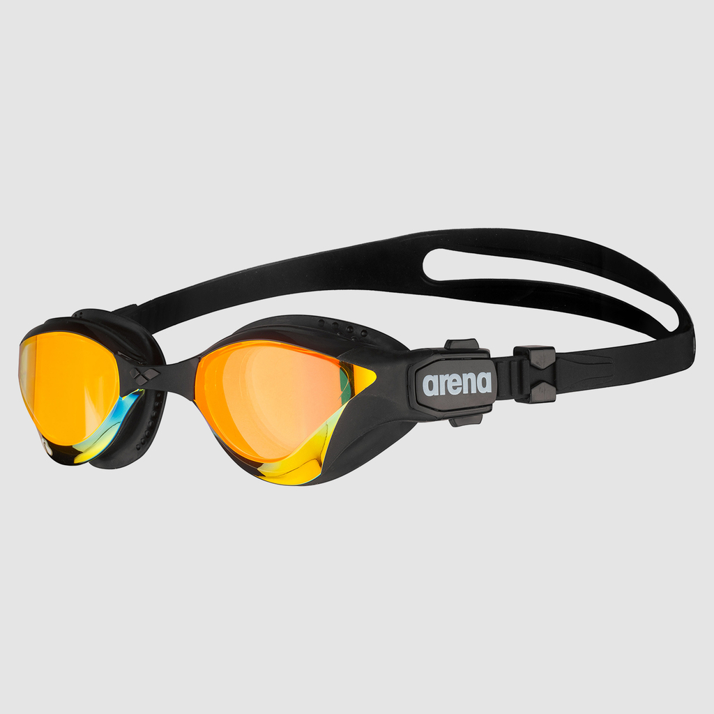 Arena Cobra Tri Swipe Mirror Schwimmbrille in GELB