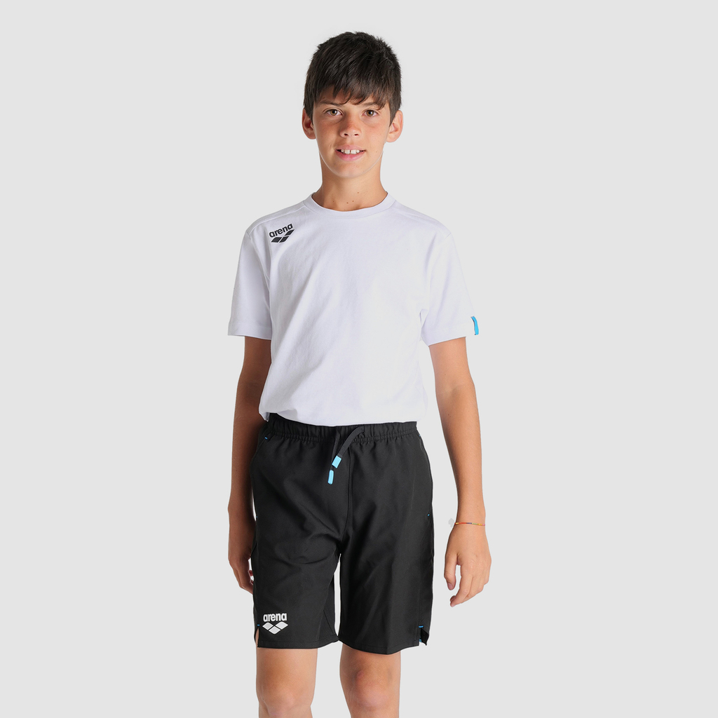 Arena Team Bermuda Panel Short in SCHWARZ