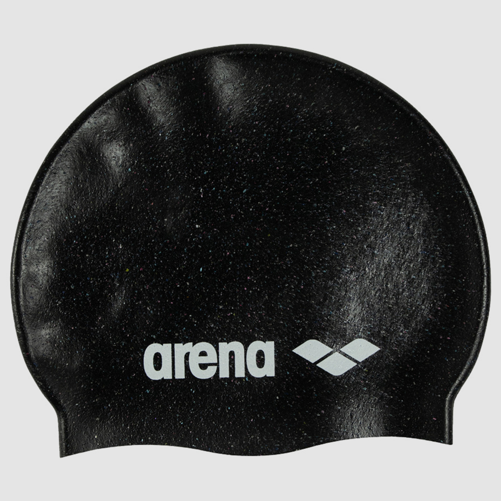 Arena Silicone Cap in SCHWARZ