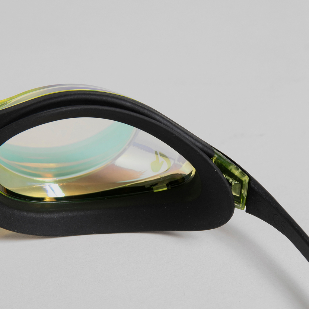 Arena Cobra Swipe Mirror Schwimmbrille in GELB