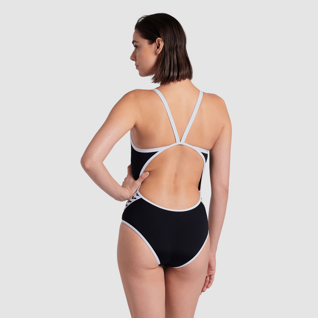 Arena Arena Icons Super Fly Back Solid Badeanzug in SCHWARZ