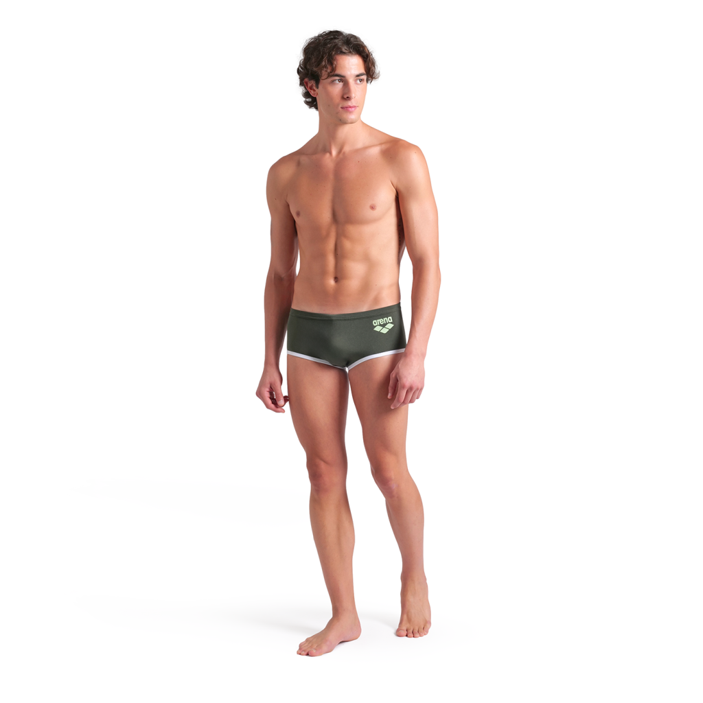 Arena M Arena One Low Waist Short Big Logo Swim Low Waist Short in GRÜN