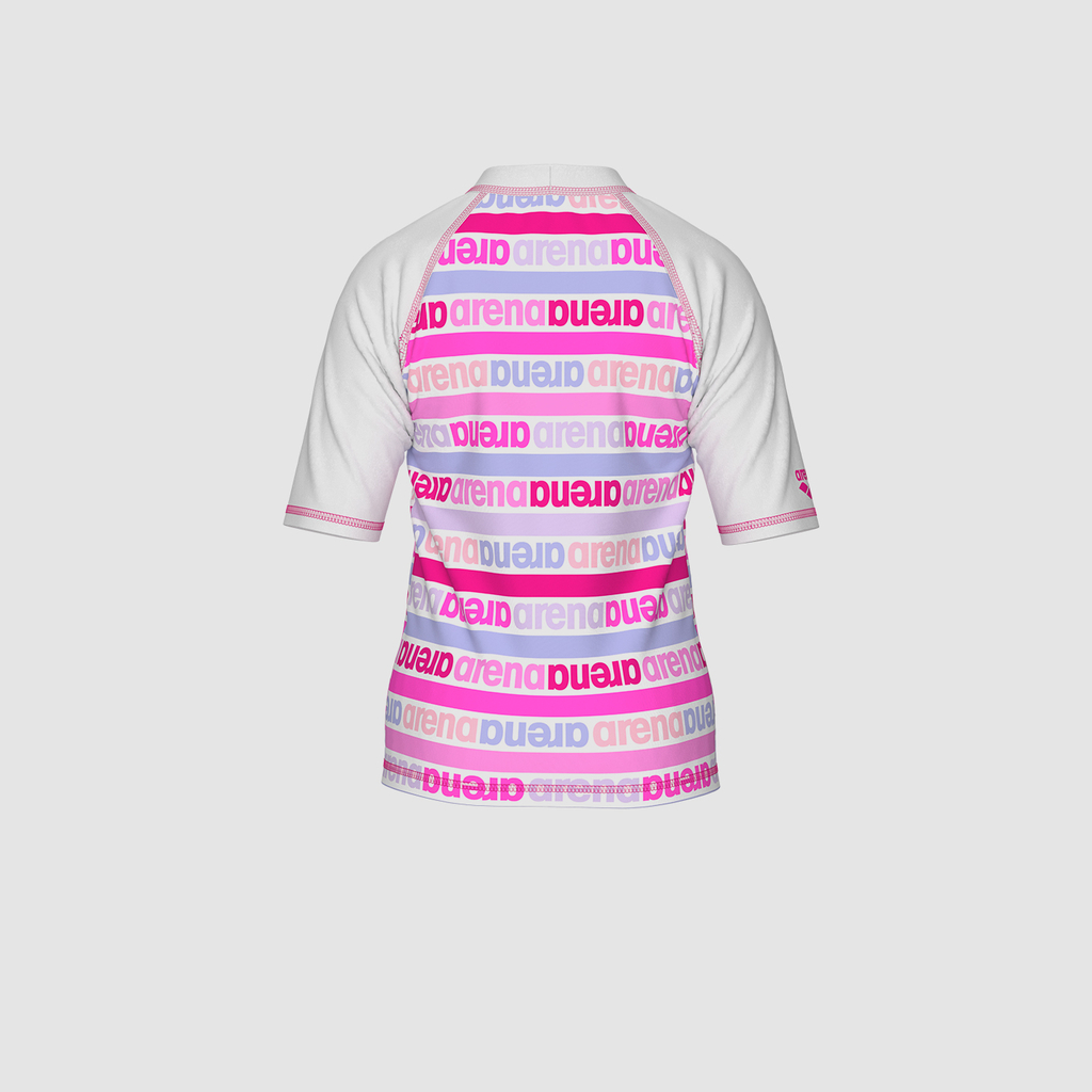 Arena Kids Friends Uv S/S Tee UV Shirt in PINK