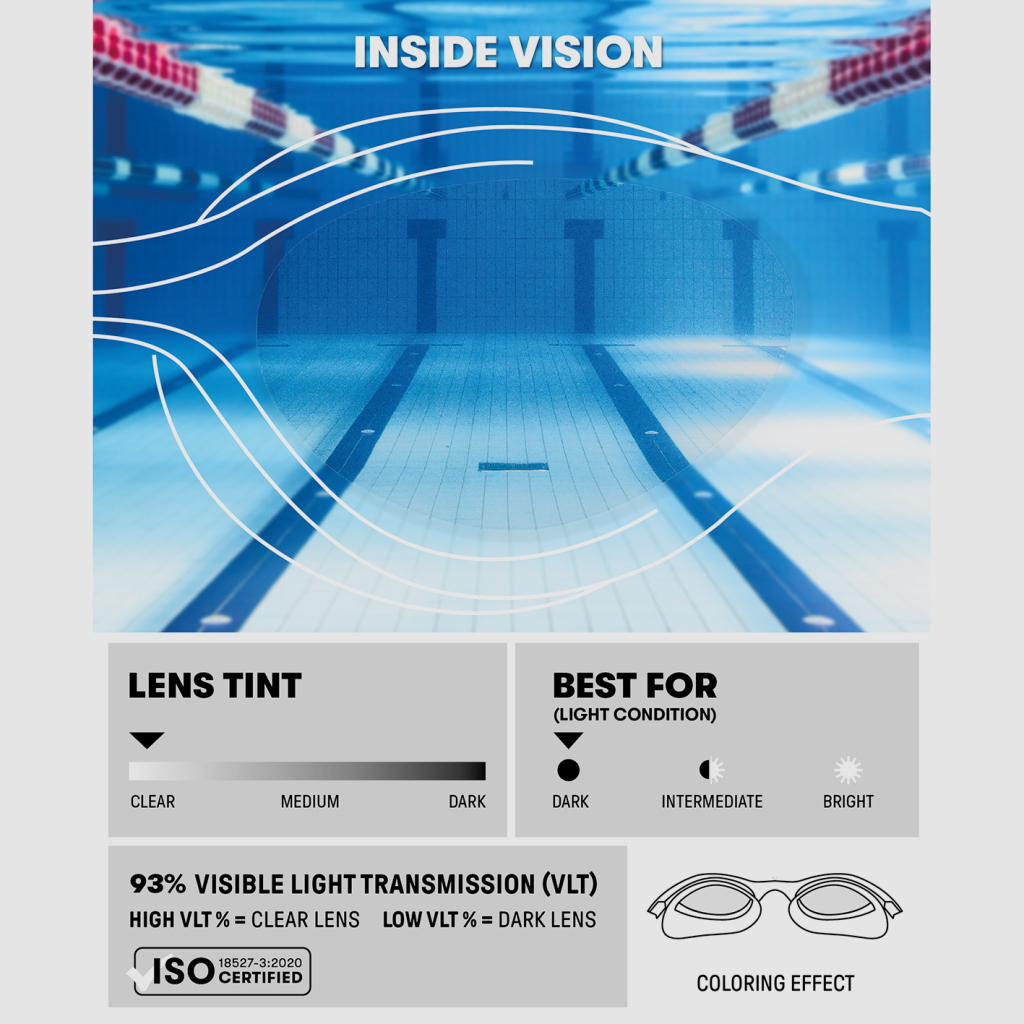Arena Junior The One Schwimmbrille in WEISS