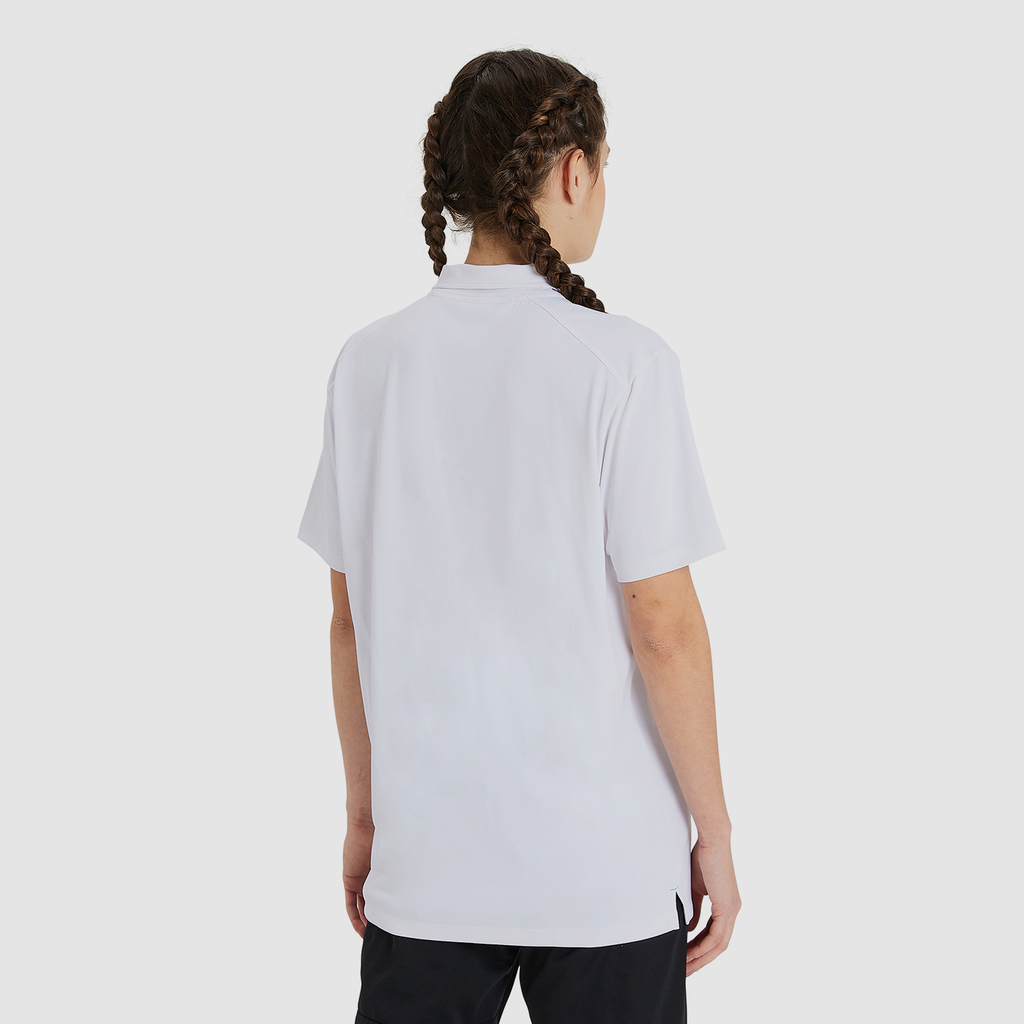 Arena Team Poloshirt Solid in WEISS