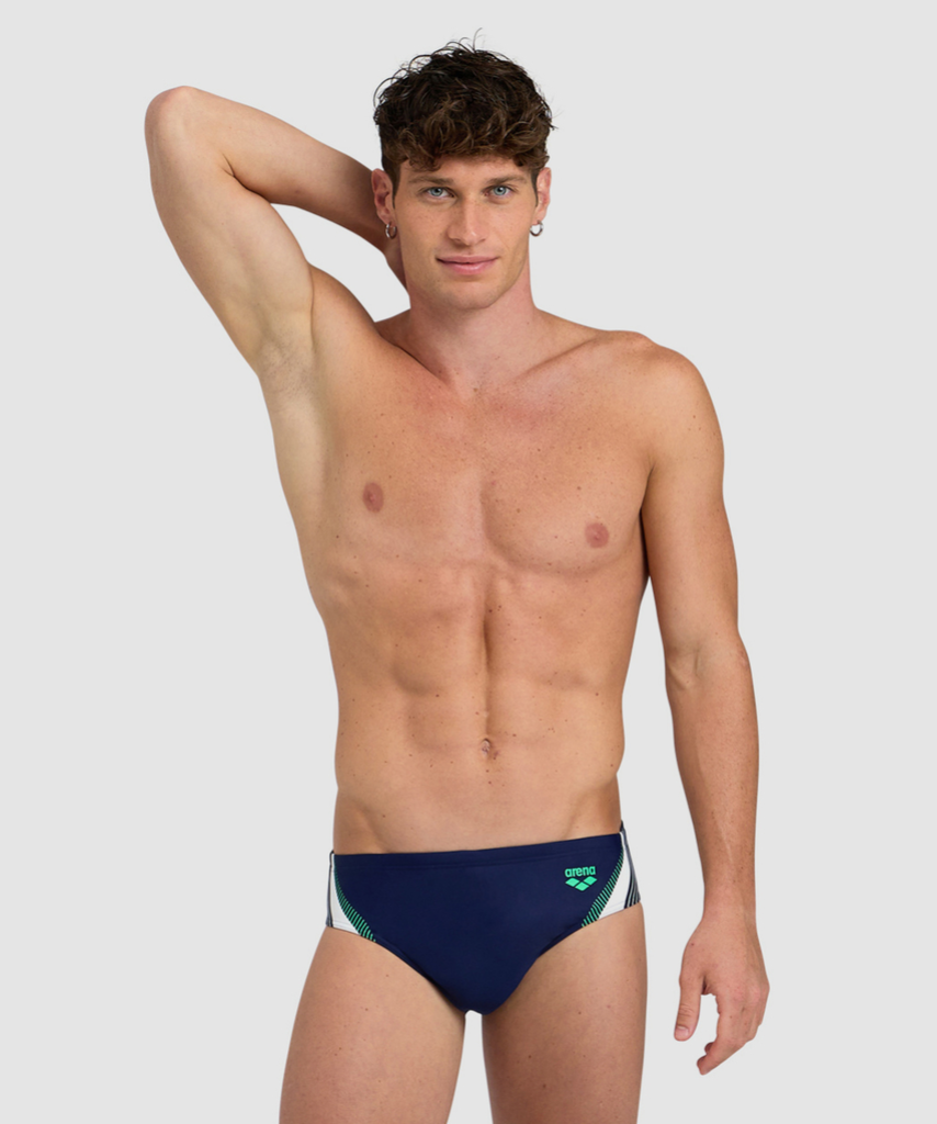 Arena Break Swimsuit Brief Swim Slip navy model_bild_brandshop