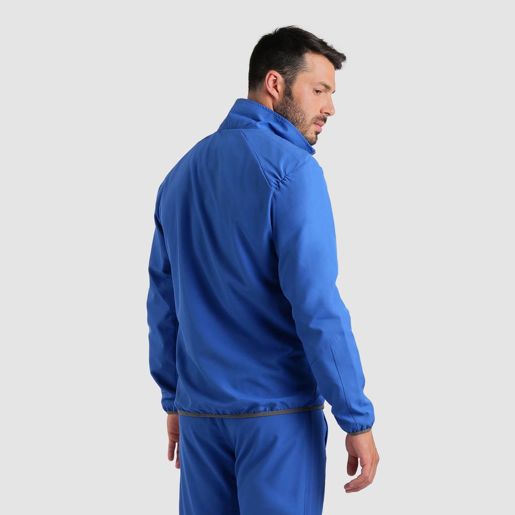 Team Jacket Panel royal model_bild_back_brandshop