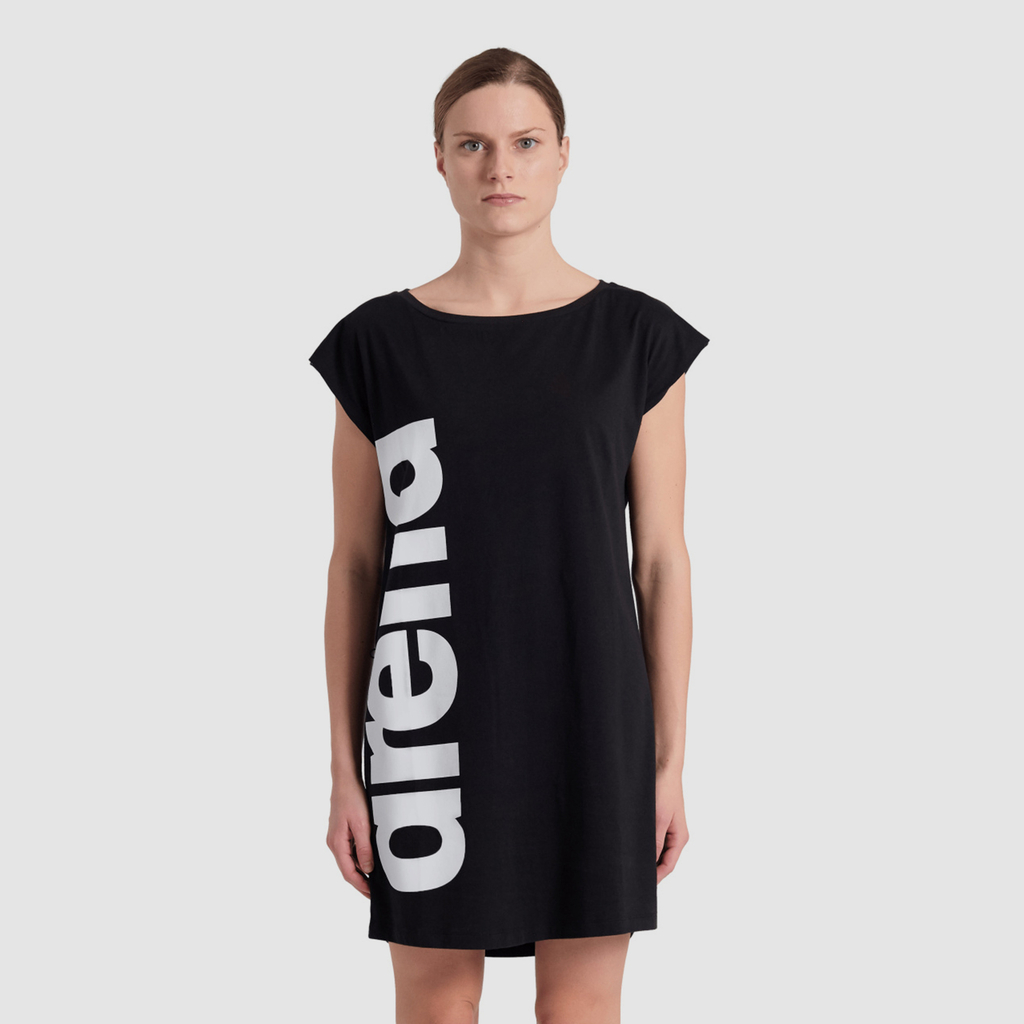 W Arena Logo Dress Rock black/white Hauptbild_brandshop