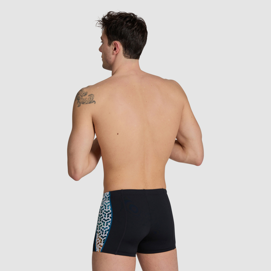 Arena Arena Planet Water Swim Short in SCHWARZ