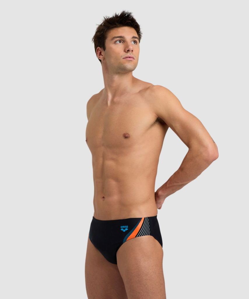 Arena Break Swimsuit Brief Swim Slip black model_bild_brandshop