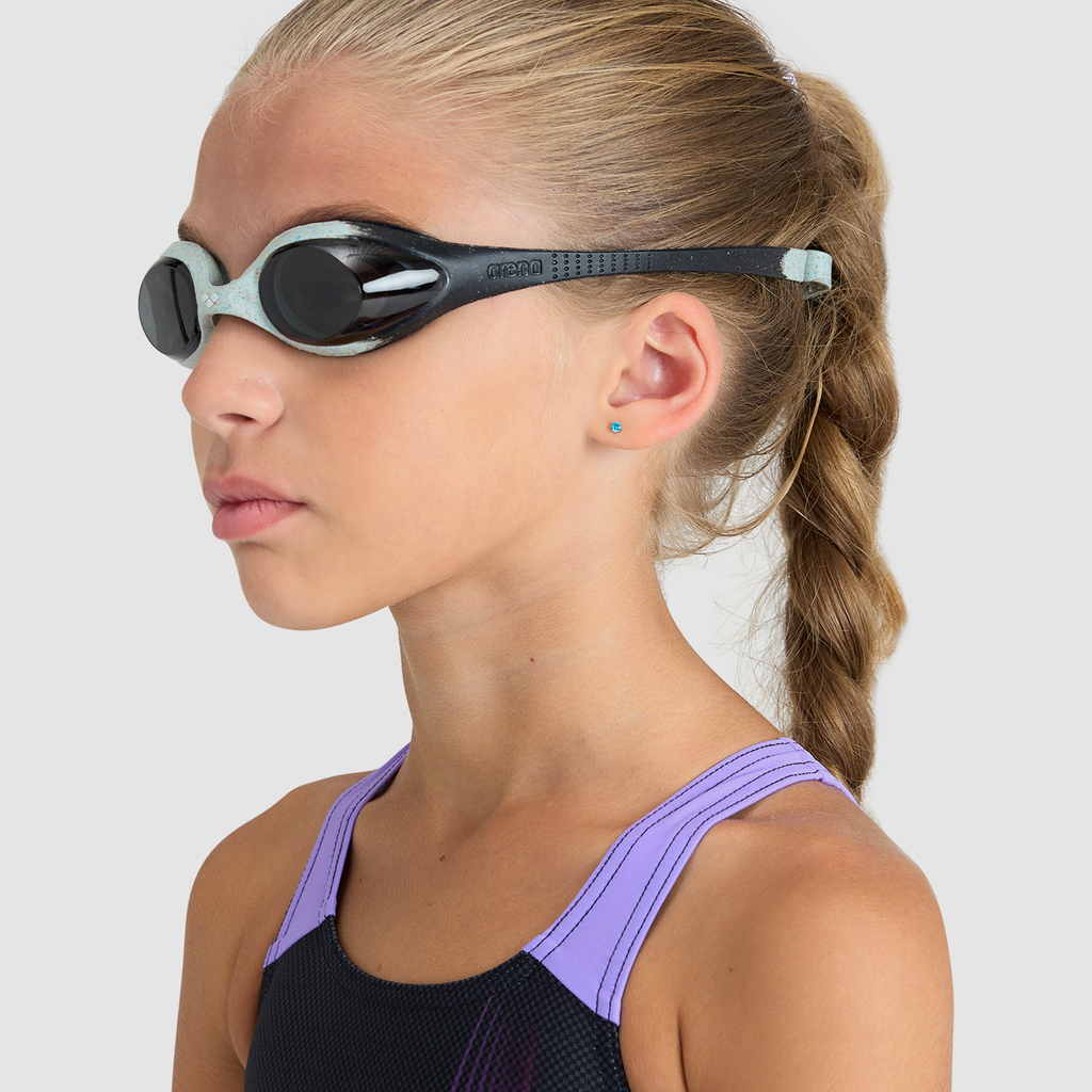 Junior Spider Schwimmbrille r smoke/grey/black model_bild_back_brandshop