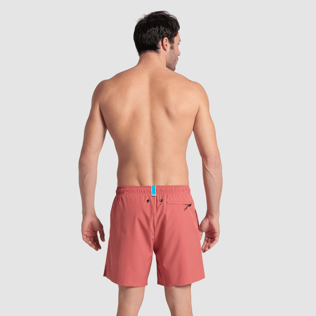 M Arena Evo Beach Boxer Solid Beach Short astro red rueckseite_bild_brandshop