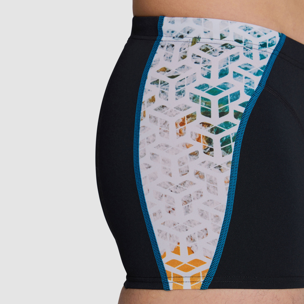 Arena Arena Planet Water Swim Short in SCHWARZ