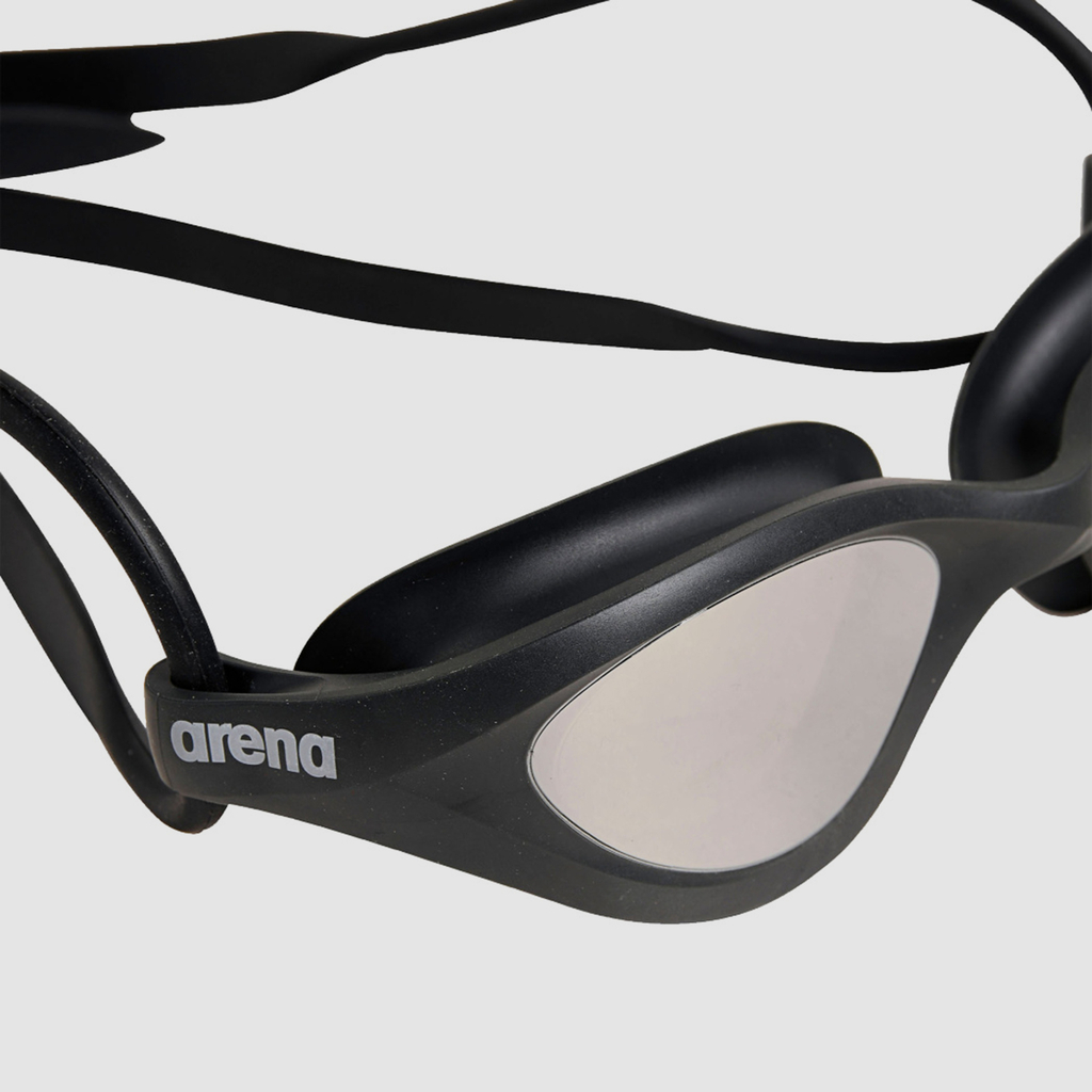 arena 365 Goggle Trainingsschwimmbrille mirror silver/dark grey/black glob detail_bild2_brandshop