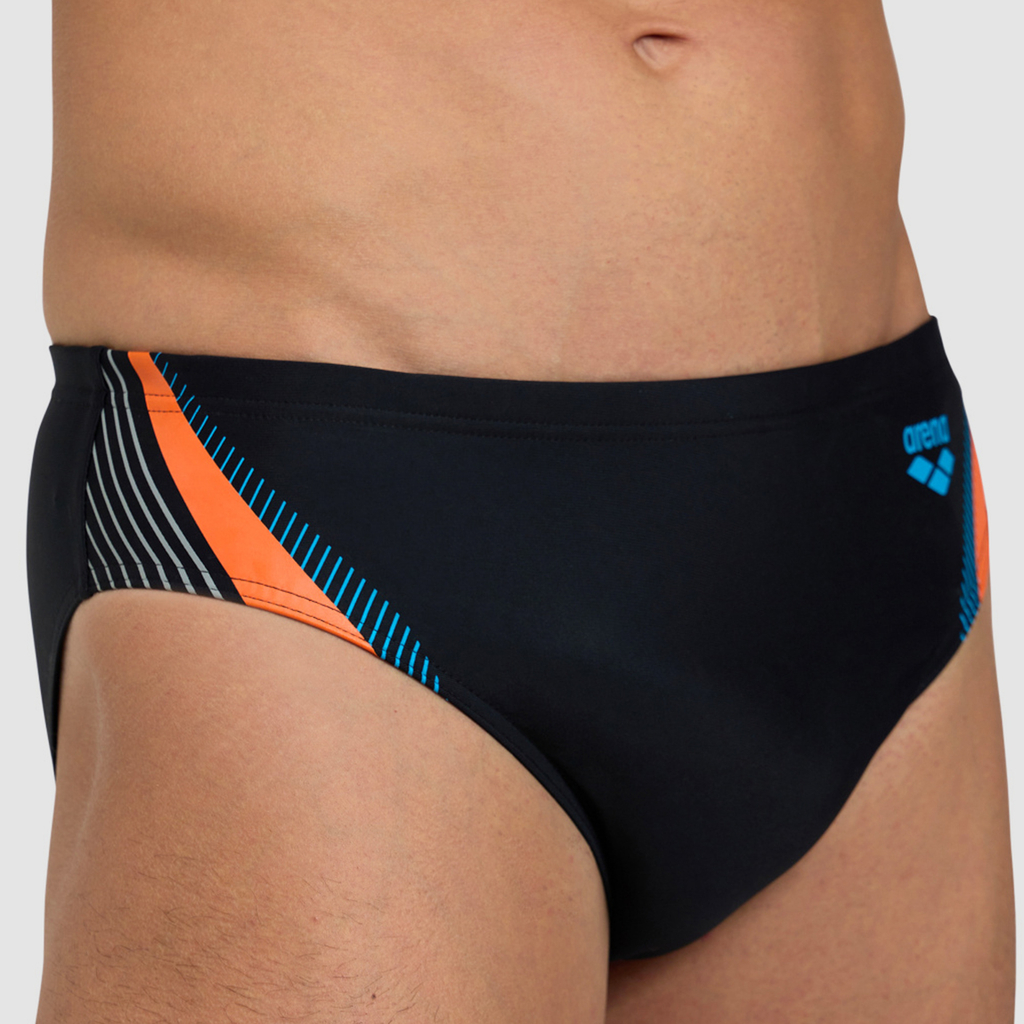 Arena Arena Break Swimsuit Brief Swim Slip in SCHWARZ