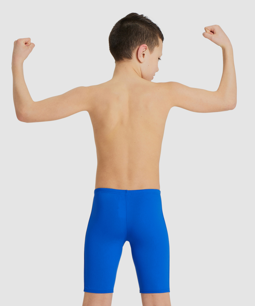 Team Swim Jammer Solid royal/white model_bild_back_brandshop