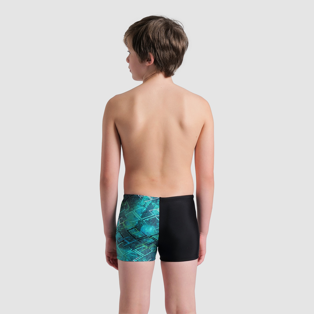 B Arena Daly Swim Short Swim Short black/water multi rueckseite_bild_brandshop