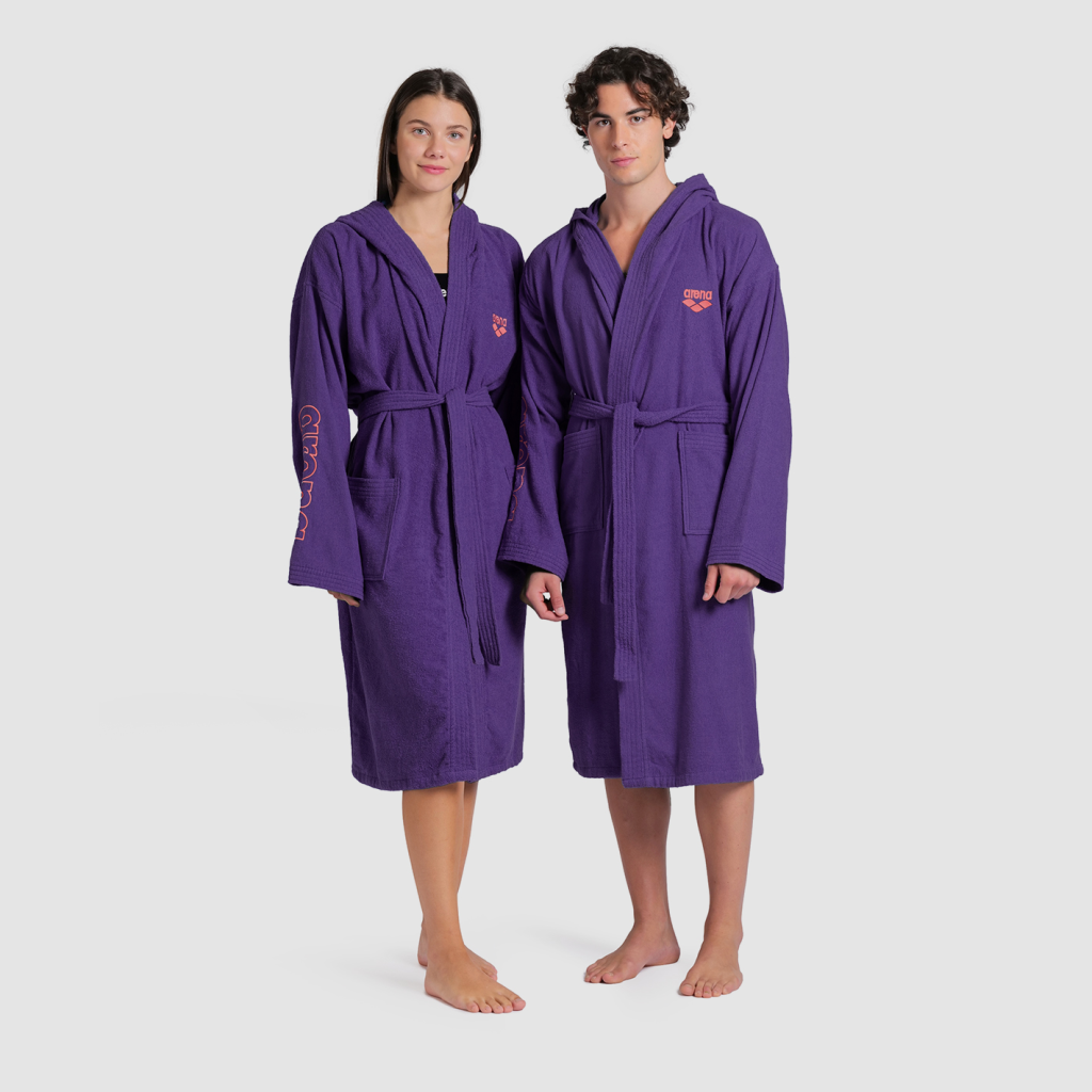 Arena Arena Zeppelin Light Robe Bademantel in VIOLETT