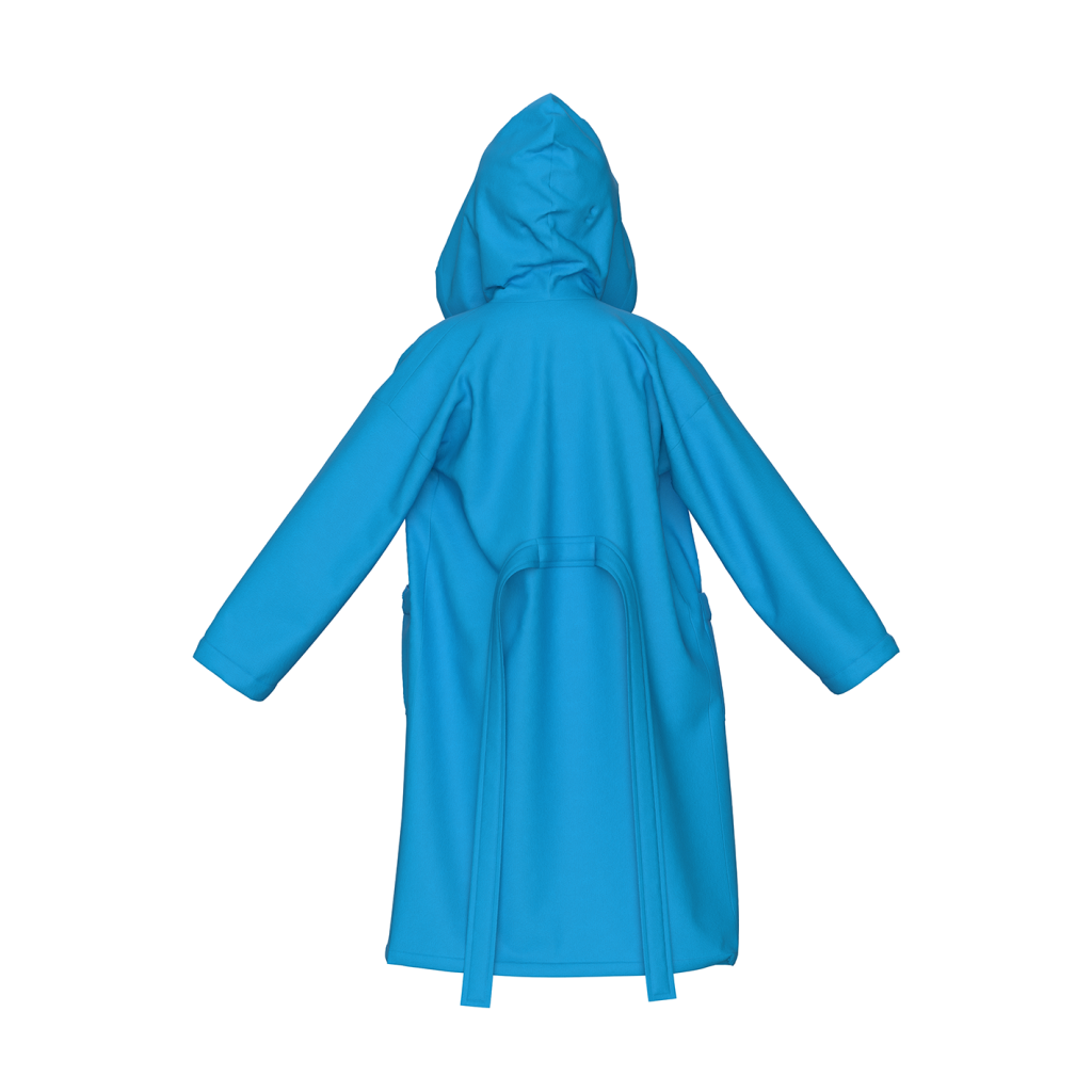 Arena Jr Arena Zeal Robe Bademantel in BLAU
