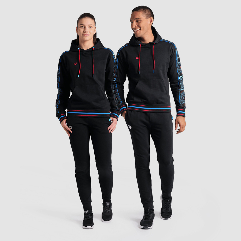 Arena Arena Fireflow Hooded Sweat Inserts Kapuzenpullover in SCHWARZ