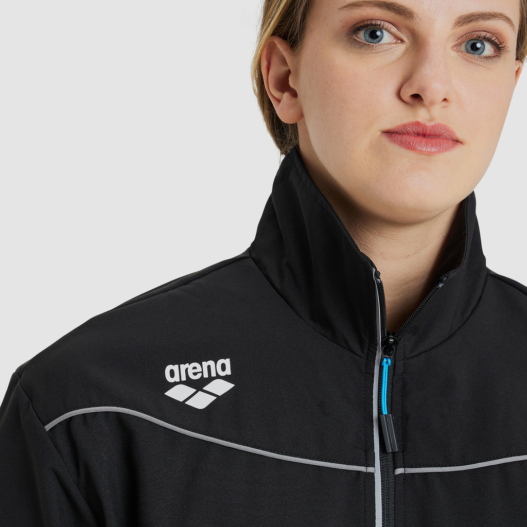 Arena Team Jacket Panel in SCHWARZ