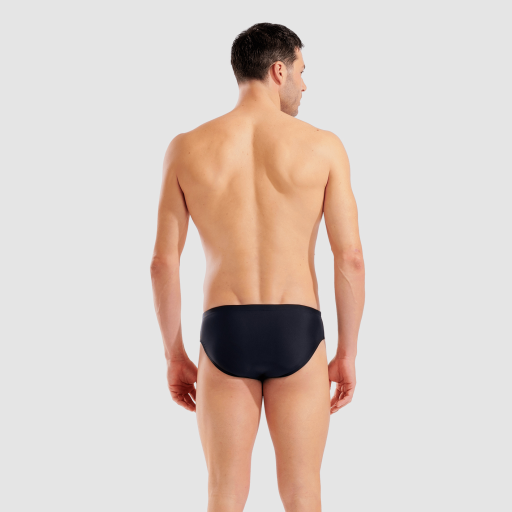 Arena M Arena Double Graphic Swim Briefs Swim Slip in SCHWARZ