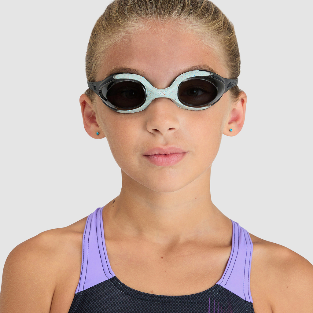 Junior Spider Schwimmbrille r smoke/grey/black model_bild_brandshop