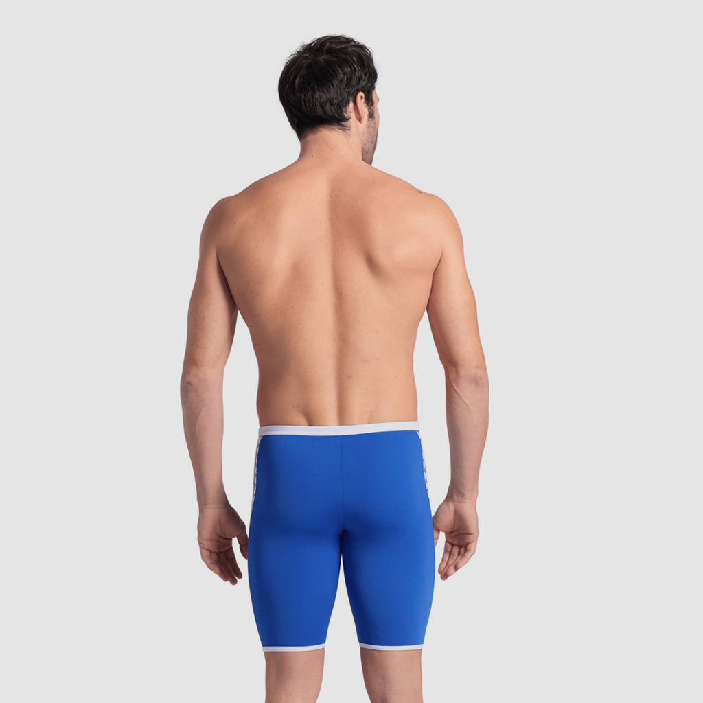 Arena Icons Swim Jammer Solid royal/white model_bild_back_brandshop