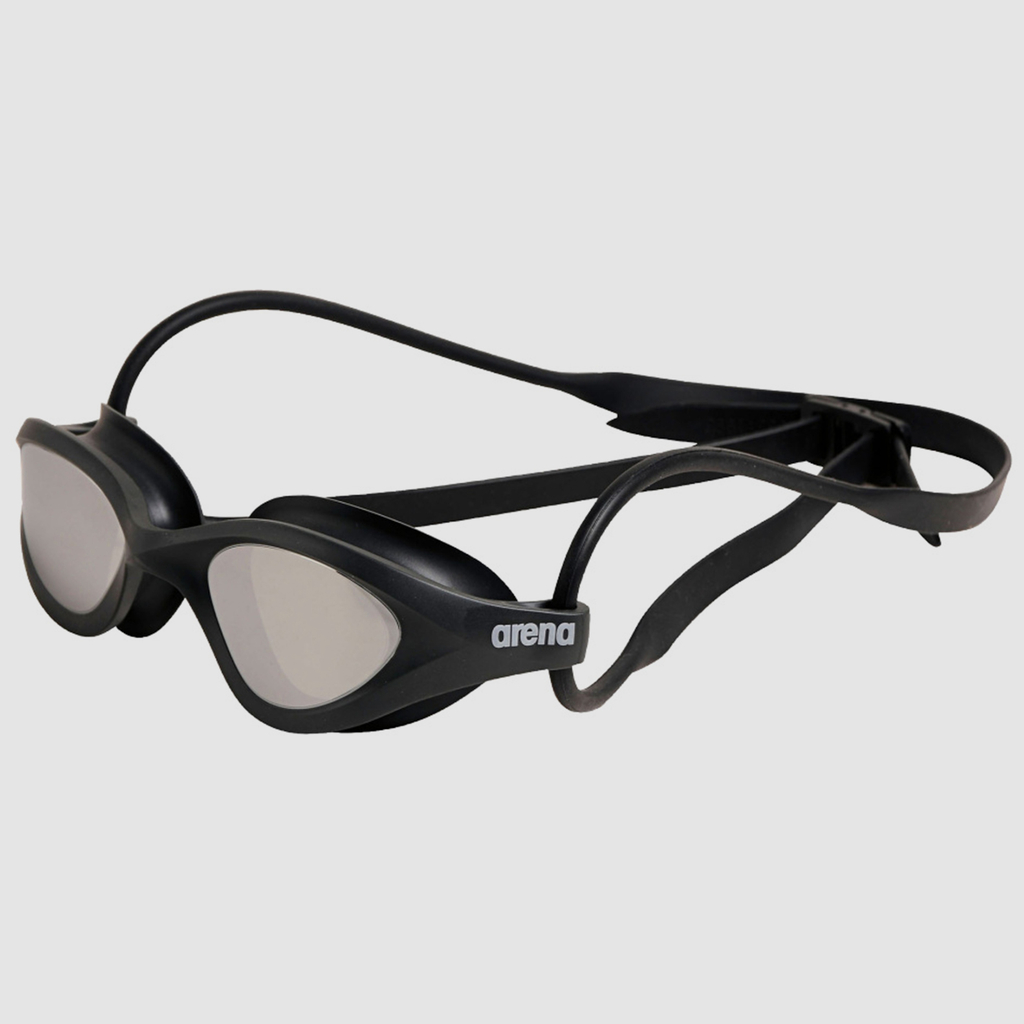 arena 365 Goggle Trainingsschwimmbrille mirror silver/dark grey/black glob Hauptbild_brandshop