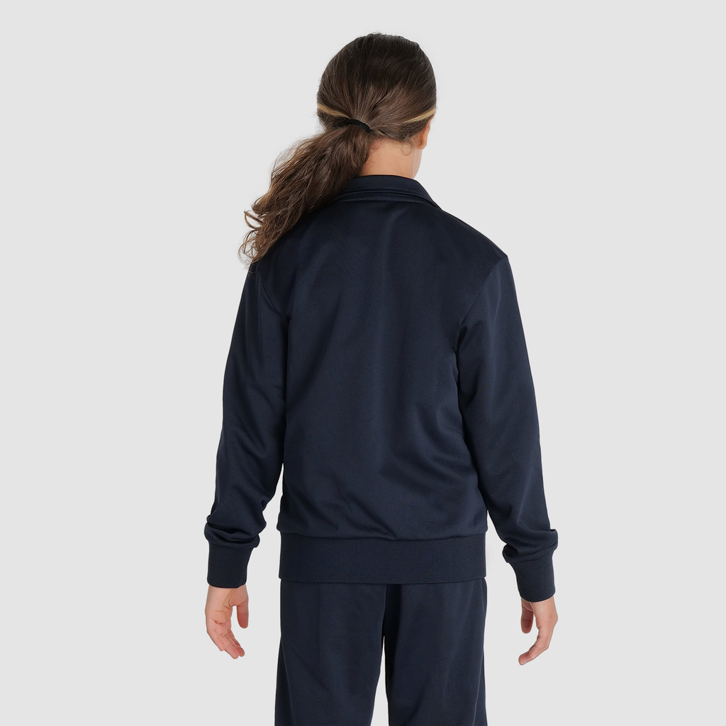 Arena Team Jacket Panel Knitted Poly in BLAU