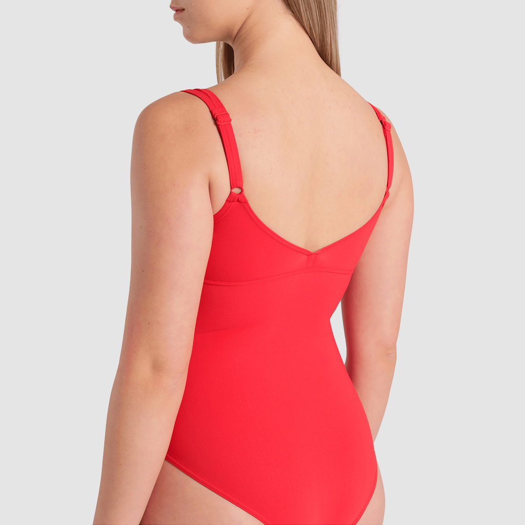 Arena Bodylift Vertigo One Piece C Cup R Badeanzug in ROT